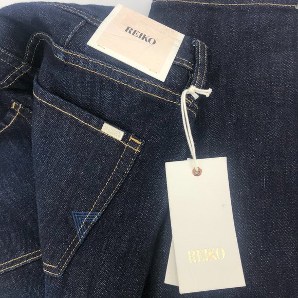 Reiko NWT Boy Fit Jeans Dark wash size 27 - Picture 7 of 7